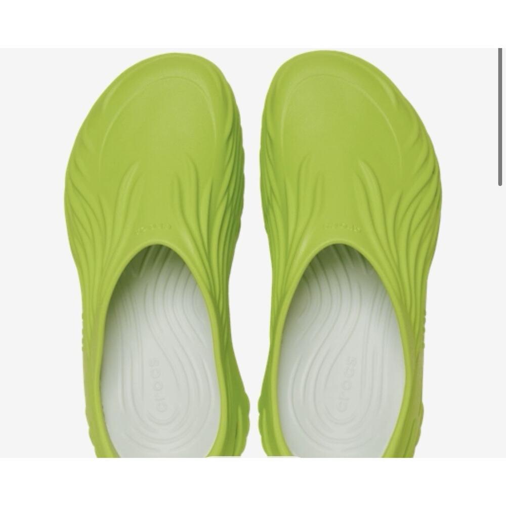 Crocs Echo Wave Lime Punch Green Size 11 Mens NIB
